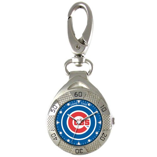 GAME TIME CHICAGO CUBS CLIP ON WATCH GRANDSTAND SERIES FREE SHIPPING LIFETIME WARRANTY