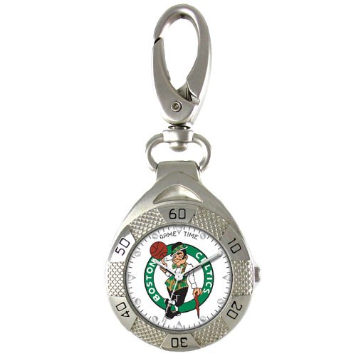 GAME TIME BOSTON CELTICS CLIP ON WATCH GRANDSTAND SERIES FREE SHIPPING LIFETIME WARRANTY