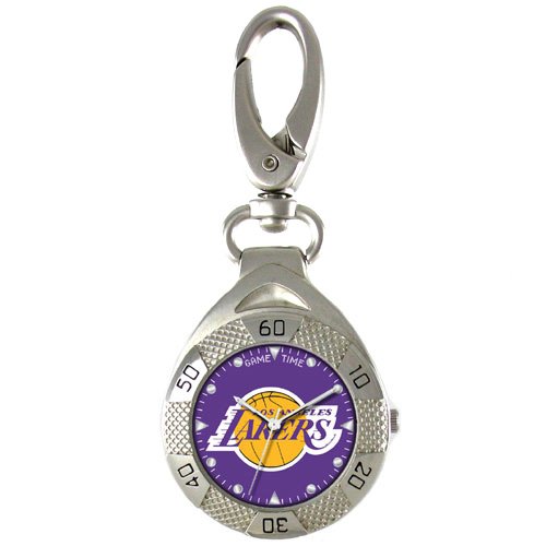 GAME TIME LA LAKERS CLIP ON WATCH GRANDSTAND SERIES FREE SHIPPING LIFETIME WARRANTY