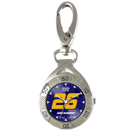 GAME TIME JAMIE MCMURRAY #26 CLIP ON WATCH GRANDSTAND SERIES FREE SHIPPING LIFETIME WARRANTY