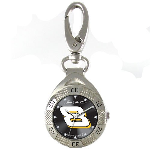 GAME TIME #8 MARK MARTIN CLIP ON WATCH GRANDSTAND SERIES FREE SHIPPING LIFETIME WARRANTY