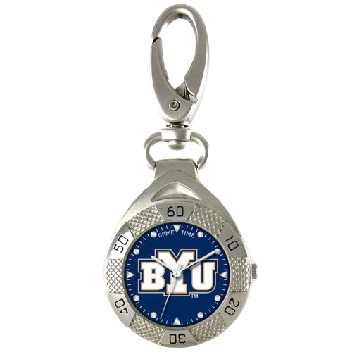 GAME TIME BRIGHAM YOUNG COUGARS CLIP ON WATCH GRANDSTAND SERIES FREE SHIPPING LIFETIME WARRANTY