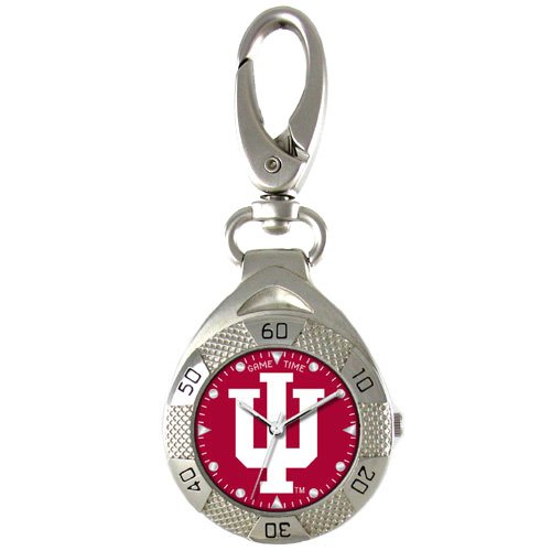 GAME TIME INDIANA HOOSIERS CLIP ON WATCH GRANDSTAND SERIES FREE SHIPPING LIFETIME WARRANTY