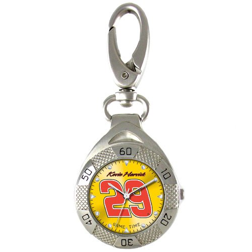 GAME TIME #29 KEVIN HARVICK CLIP ON WATCH GRANDSTAND SERIES FREE SHIPPING LIFETIME WARRANTY