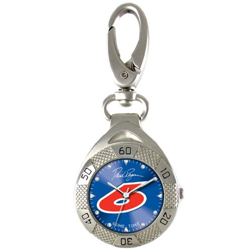 GAME TIME #6 DAVID RAGAN CLIP ON WATCH GRANDSTAND SERIES FREE SHIPPING LIFETIME WARRANTY