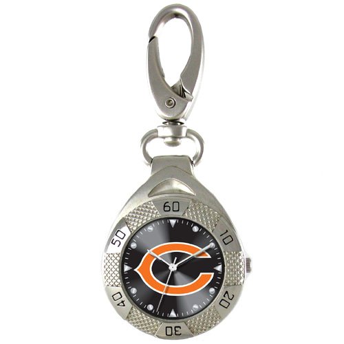 GAME TIME CHICAGO BEARS CLIP ON WATCH GRANDSTAND SERIES FREE SHIPPING LIFETIME WARRANTY