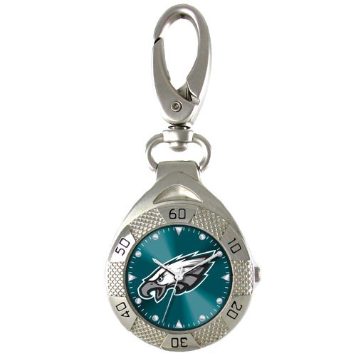 GAME TIME PHILADELPHIA EAGLES CLIP ON WATCH GRANDSTAND SERIES FREE SHIPPING LIFETIME WARRANTY