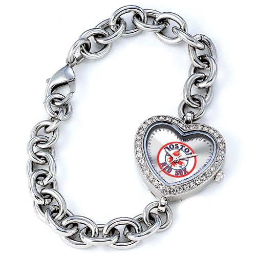 GAME TIME BOSTON RED SOX HEART WATCH SOX LOGO FREE SHIPPING LIFETIME WARRANTY