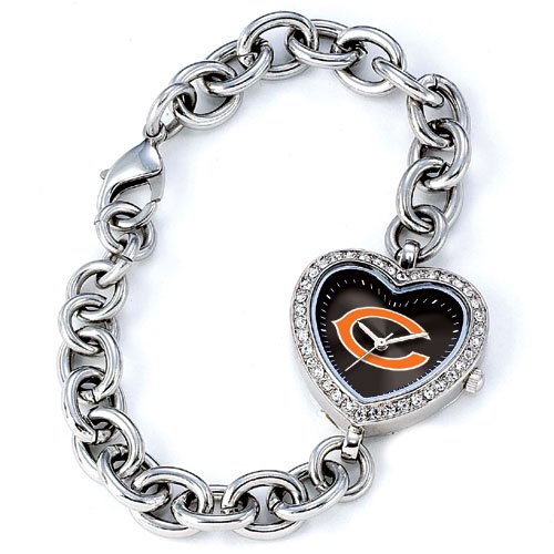 GAME TIME CHICAGO BEARS HEART WATCH FREE SHIPPING LIFETIME WARRANTY