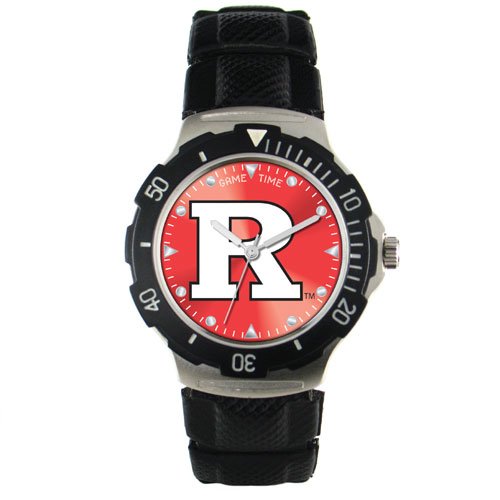 GAME TIME RUTGERS SCARLET KNIGHTS AGENT SERIES WATCH LIFETIME WARRANTY FREE SHIPPING