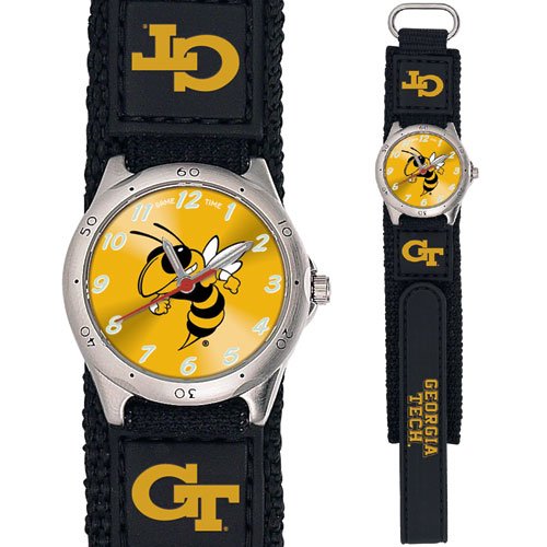 GAME TIME GEORGIA TECH YELLOWJACKETS FUTURE STAR SERIES WATCH LIFETIME WARRANTY FREE SHIPPING