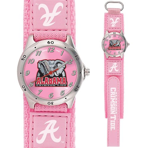 GAME TIME ALABAMA CRIMSON TIDE FUTURE STAR SERIES WATCH PINK LIFETIME WARRANTY FREE SHIPPING