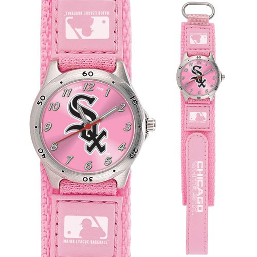 GAME TIME CHICAGO WHITE SOX FUTURE STAR SERIES WATCH PINK LIFETIME WARRANTY FREE SHIPPING