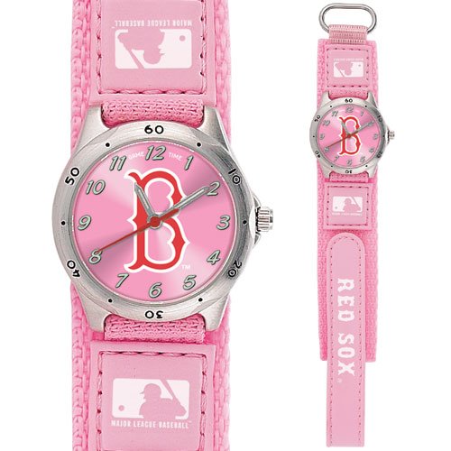 GAME TIME BOSTON RED SOX FUTURE STAR SERIES WATCH PINK LIFETIME WARRANTY FREE SHIPPING