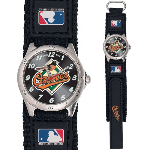 GAME TIME BALTIMORE ORIOLES FUTURE STAR SERIES WATCH LIFETIME WARRANTY FREE SHIPPING
