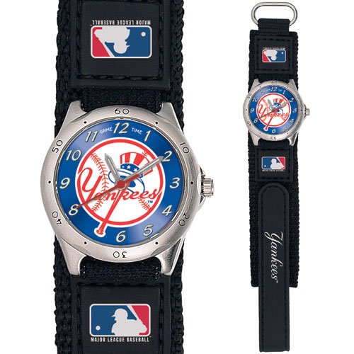 GAME TIME NEW YORK YANKEES (TOP HAT) FUTURE STAR SERIES WATCH LIFETIME WARRANTY FREE SHIPPING