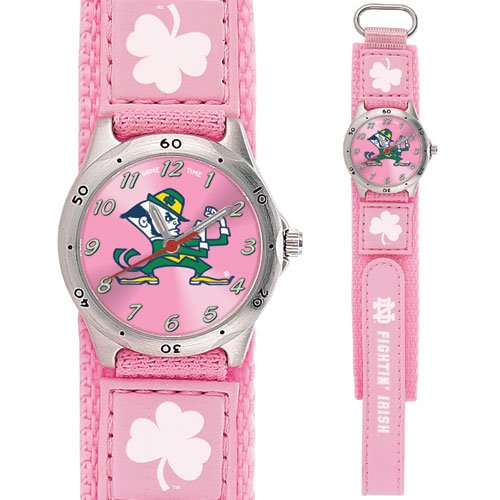 GAME TIME NOTRE DAME FIGHTIN IRISH FUTURE STAR SERIES WATCH (PINK) LIFETIME WARRANTY FREE SHIPPING