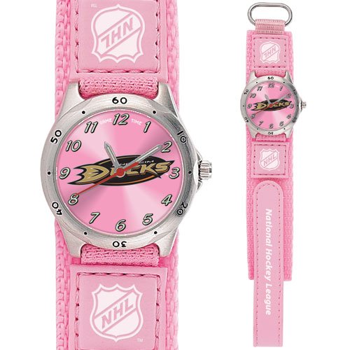 GAME TIME ANAHEIM DUCKS FUTURE STAR SERIES WATCH PINK LIFETIME WARRANTY FREE SHIPPING