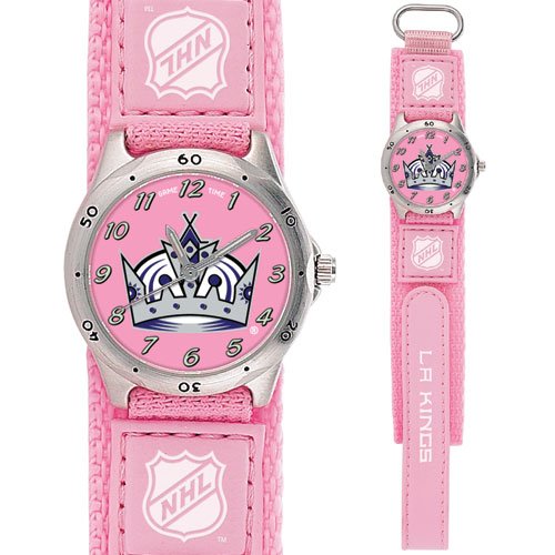 GAME TIME LOS ANGELES KINGS FUTURE STAR SERIES WATCH (PINK) LIFETIME WARRANTY FREE SHIPPING