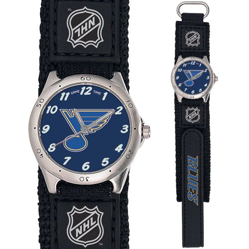 GAME TIME ST. LOUIS BLUES FUTURE STAR SERIES WATCH LIFETIME WARRANTY FREE SHIPPING
