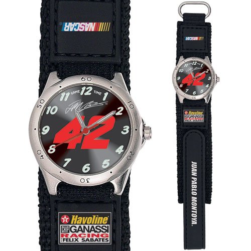 GAME TIME JUAN MONTOYA #42 FUTURE STAR SERIES WATCH LIFETIME WARRANTY FREE SHIPPING