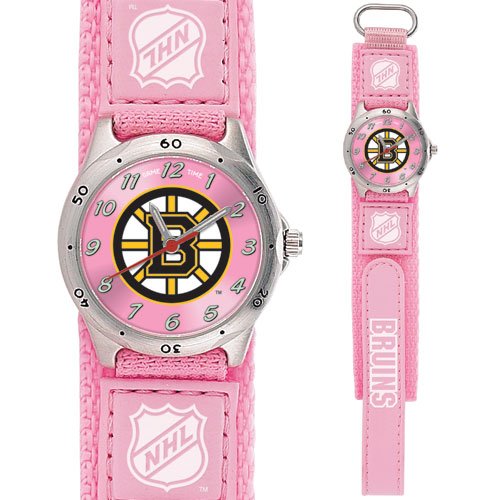 GAME TIME BOSTON BRUINS FUTURE STAR SERIES WATCH PINK FREE SHIPPING LIFETIME WARRANTY