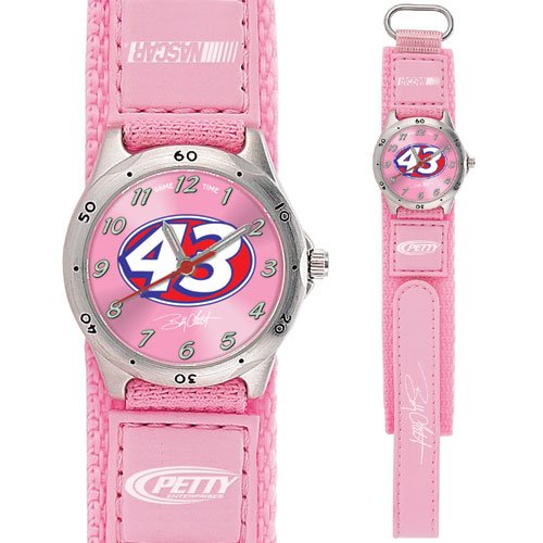 GAME TIME BOBBY LABONTE #43 FUTURE STAR SERIES WATCH PINK LIFETIME WARRANTY FREE SHIPPING