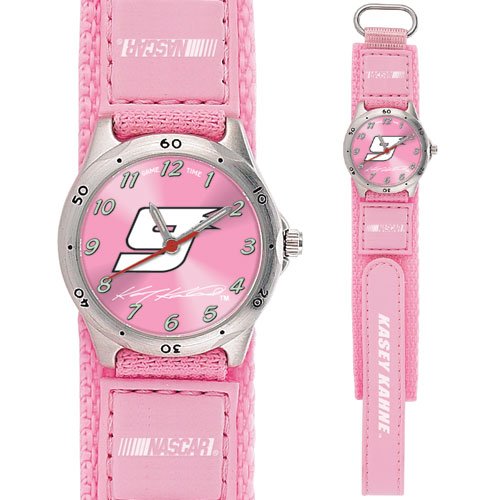 GAME TIME KASEY KAHNE #9 FUTURE STAR SERIES WATCH PINK LIFETIME WARRANTY FREE SHIPPING