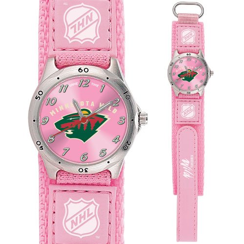 GAME TIME MINNESOTA WILD FUTURE STAR SERIES WATCH PINK FREE SHIPPING LIFETIME WARRANTY