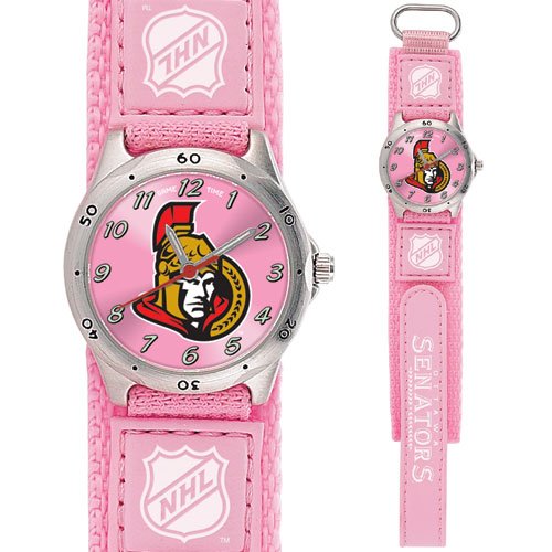 GAME TIME OTTAWA SENATORS FUTURE STAR SERIES PINK WATCH FREE SHIPPING LIFETIME WARRANTY
