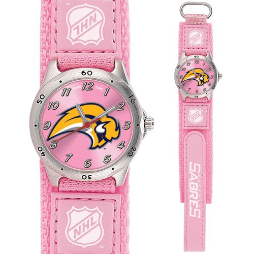 GAME TIME BUFFALO SABRES FUTURE STAR SERIES PINK WATCH FREE SHIPPING LIFETIME WARRANTY