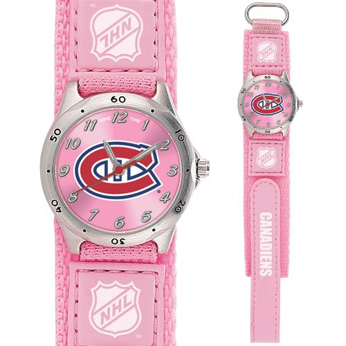 GAME TIME MONTREAL CANADIENS FUTURE STAR SERIES PINK WATCH FREE SHIPPING LIFETIME WARRANTY
