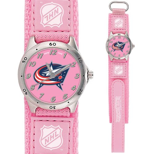 GAME TIME COLUMBUS BLUE JACKETS FUTURE STAR SERIES WATCH PINK FREE SHIPPING LIFETIME WARRANTY