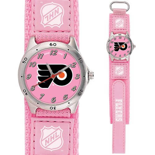 GAME TIME PHILADELPHIA FLYERS FUTURE STAR SERIES PINK WATCH FREE SHIPPING LIFETIME WARRANTY