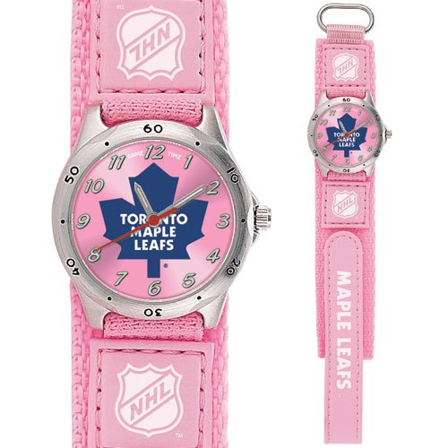 GAME TIME TORONTO MAPLE LEAFS FUTURE STAR SERIES PINK WATCH FREE SHIPPING LIFETIME WARRANTY