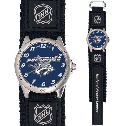 GAME TIME NASHVILLE PREDATORS FUTURE STAR SERIES WATCH FREE SHIPPING LIFETIME WARRANTY