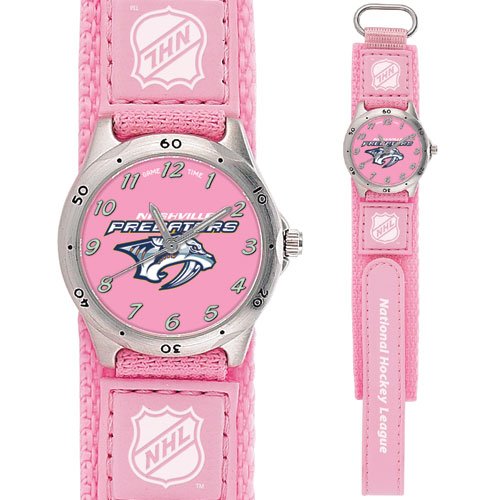 GAME TIME NASHVILLE PREDATORS FUTURE STAR SERIES PINK WATCH FREE SHIPPING LIFETIME WARRANTY