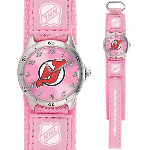 GAME TIME NEW JERSEY DEVILS FUTURE STAR SERIES PINK WATCH FREE SHIPPING LIFETIME WARRANTY