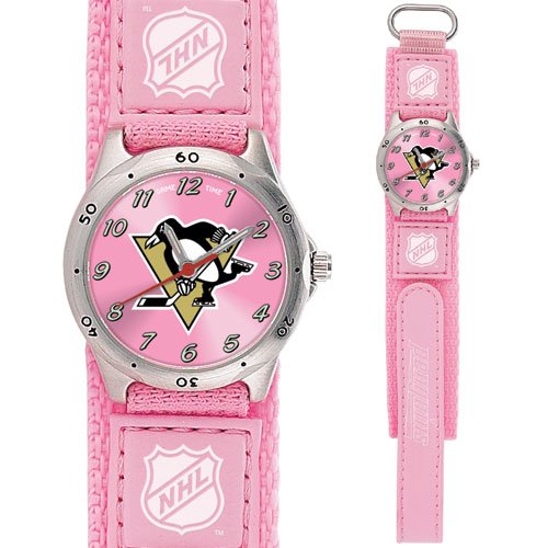 GAME TIME PITTSBURGH PENGUINS FUTURE STAR SERIES PINK WATCH FREE SHIPPING LIFETIME WARRANTY