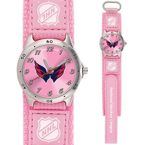 GAME TIME WASHINGTON CAPITALS FUTURE STAR SERIES PINK WATCH FREE SHIPPING LIFETIME WARRANTY