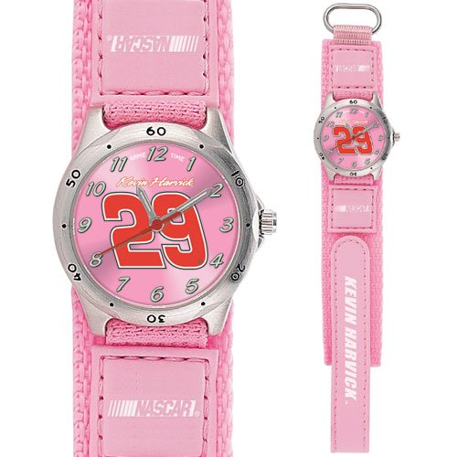 GAME TIME #29 KEVIN HARVICK FUTURE STAR SERIES WATCH PINK LIFETIME WARRANTY FREE SHIPPING