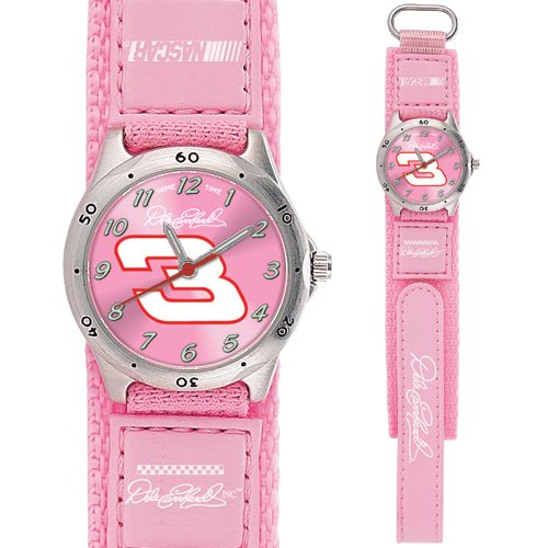 GAME TIME #3 DALE EARNHARDT FUTURE STAR SERIES WATCH PINK LIFETIME WARRANTY FREE SHIPPING