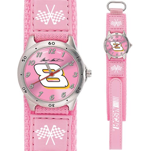 GAME TIME #8 MARK MARTIN FUTURE STAR SERIES WATCH PINK LIFETIME WARRANTY FREE SHIPPING