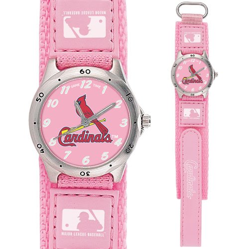 GAME TIME ST. LOUIS CARDINALS FUTURE FUTURE STAR SERIES WATCH PINK LIFETIME WARRANTY FREE SHIPPING