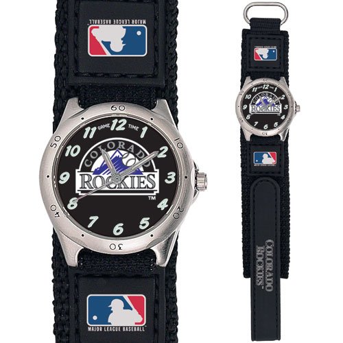 GAME TIME COLORADO ROCKIES FUTURE STAR SERIES WATCH LIFETIME WARRANTY FREE SHIPPING