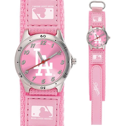 GAME TIME LOS ANGELES DODGERS FUTURE STAR SERIES WATCH PINK LIFETIME WARRANTY FREE SHIPPING