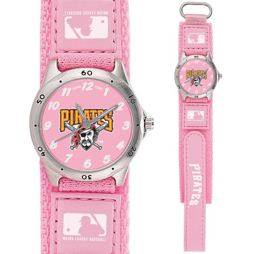 GAME TIME PITTSBURGH PIRATES FUTURE STAR SERIES WATCH PINK LIFETIME WARRANTY FREE SHIPPING