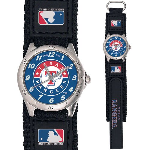 GAME TIME TEXAS RANGERS FUTURE STAR SERIES WATCH LIFETIME WARRANTY FREE SHIPPING