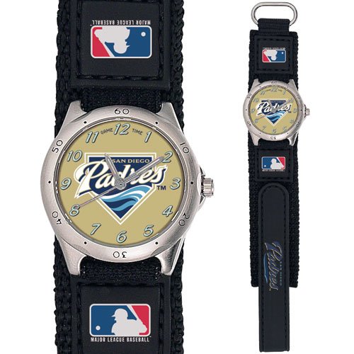 GAME TIME SAN DIEGO PADRES FUTURE STAR SERIES WATCH LIFETIME WARRANTY FREE SHIPPING