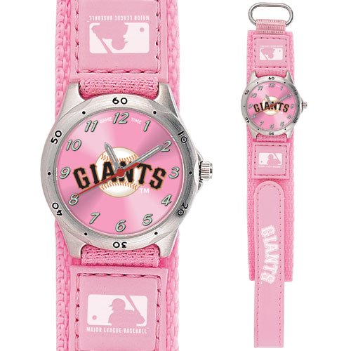 GAME TIME SAN FRANCISCO GIANTS FUTURE STAR SERIES WATCH PINK LIFETIME WARRANTY FREE SHIPPING